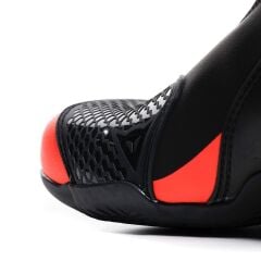 Dainese Axial 2 Black Red Fluo Deri Bot