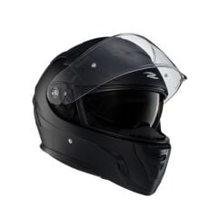 Zeus ZS-827 Matt Black Kapalı Kask (Pinlock Dahil)