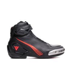 Dainese Superya Black Red Deri Ayakkabı