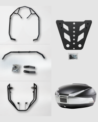 SYM JOYMAX KORUMA DEMİRİ, ÇANTA DEMİRİ, SHAD SH48 TITANIUM ARKA ÇANTA (48 LİTRE) SET